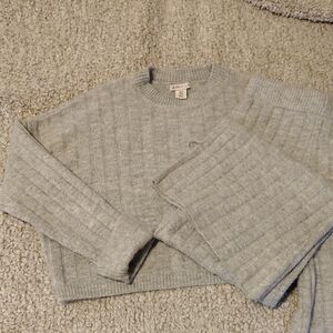 Sincerely Jules Light Gray Knit Set